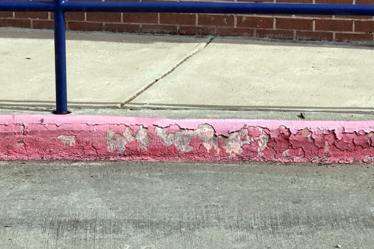 Parking Lot Curb Painting: A Small Detail That Makes a Big Impression